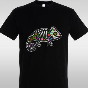 T- Shirt Day of the Dead, Chameleon
