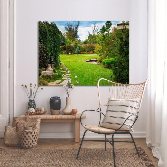 Canvas print Backyard Garden 2