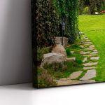 Canvas print Backyard Garden 2