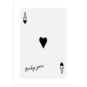 Aces αφίσα κάδρο  Αφίσα πόστερ με μαύρη κορνίζα 2