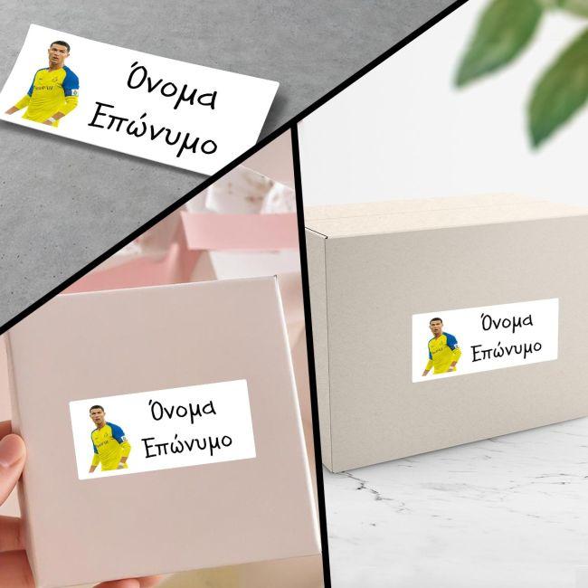 School Stickers labels, Neymar