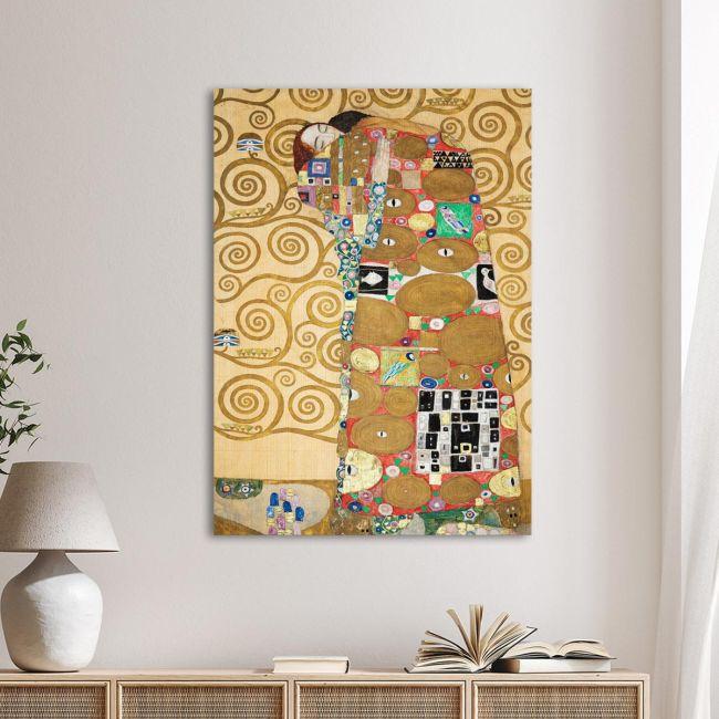 Canvas print Embrace, Klimt Gustav