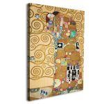 Canvas print Embrace, Klimt Gustav