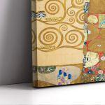 Canvas print Embrace, Klimt Gustav