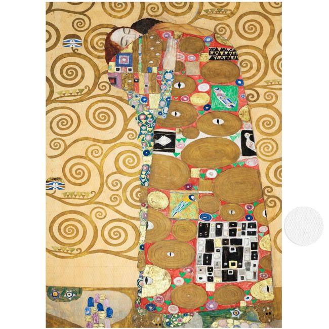 Canvas print Embrace, Klimt Gustav