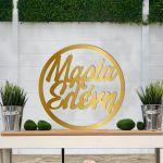 Golden Plexi circle,name