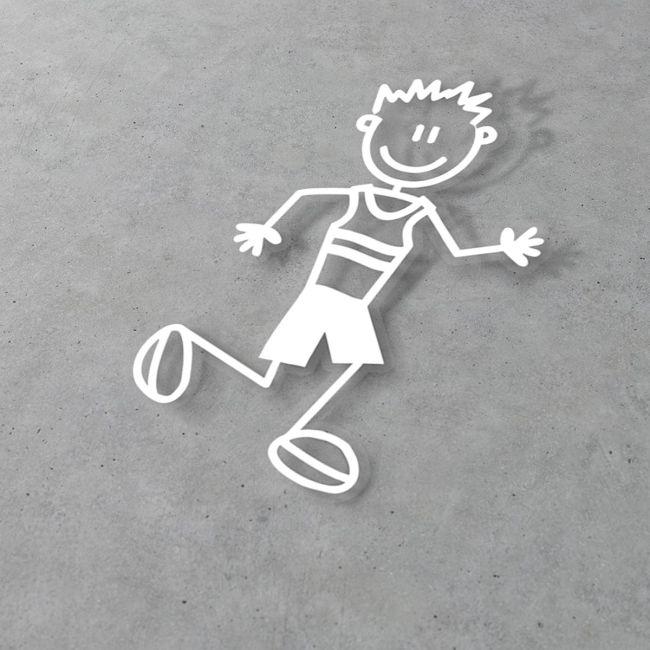 Car sticker Family dad runner