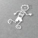Car sticker Family dad runner