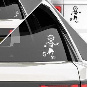 Car sticker Family dad runner