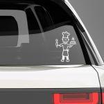 Car sticker Family dad cook