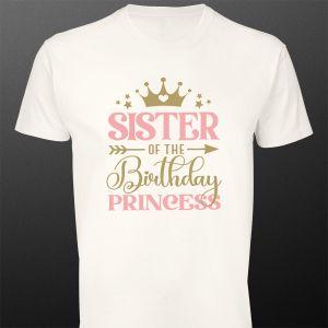 T- Shirt Sister of the birthday princess