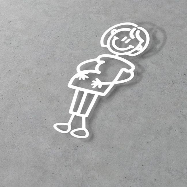 Car sticker Family mum pregnant