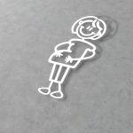 Car sticker Family mum pregnant