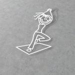 Car sticker Family mum gardener