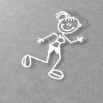 Car sticker Family mum runner