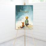 Canvas print welcome to my baptism,little princeart 7