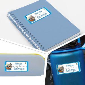 School Stickers labels Pirate 2