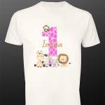 T- Shirt First birthday with name