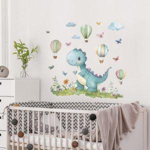 Kids stickers,Dinosaur clouds balloons