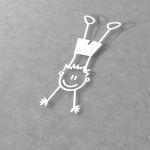 Car sticker Family Boy athlete