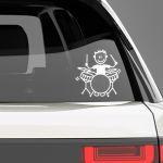 Car sticker Family Boy drummer