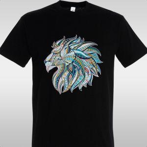 T- Shirt Ethnic design, Lion