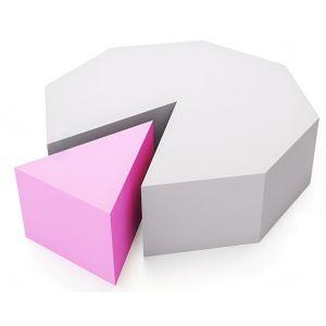 Cardboard Cake pieces