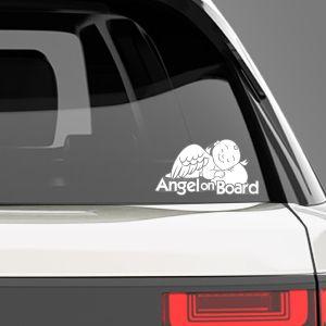 Baby car sticker Baby angel on Board