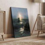 Canvas printJesus walking on the waters, Aivazovsky I.