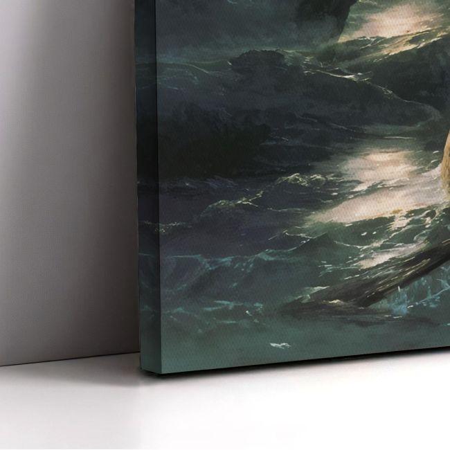 Canvas printJesus walking on the waters, Aivazovsky I.