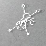 Car sticker Family Girl athlete