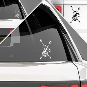 Car sticker Family Girl athlete