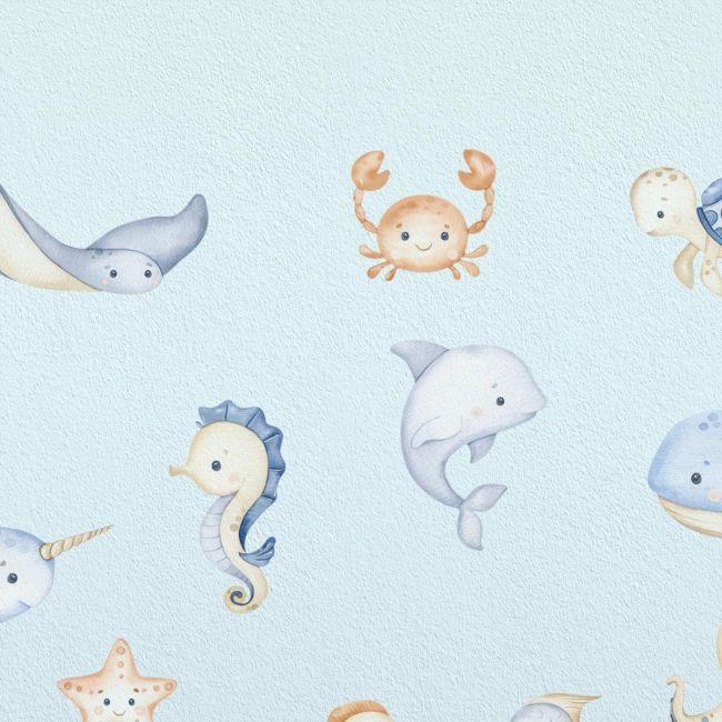 Wall stickers watercolor, Cute forest animals