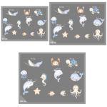 Wall stickers watercolor, Cute forest animals