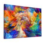 Canvas print Color swirl