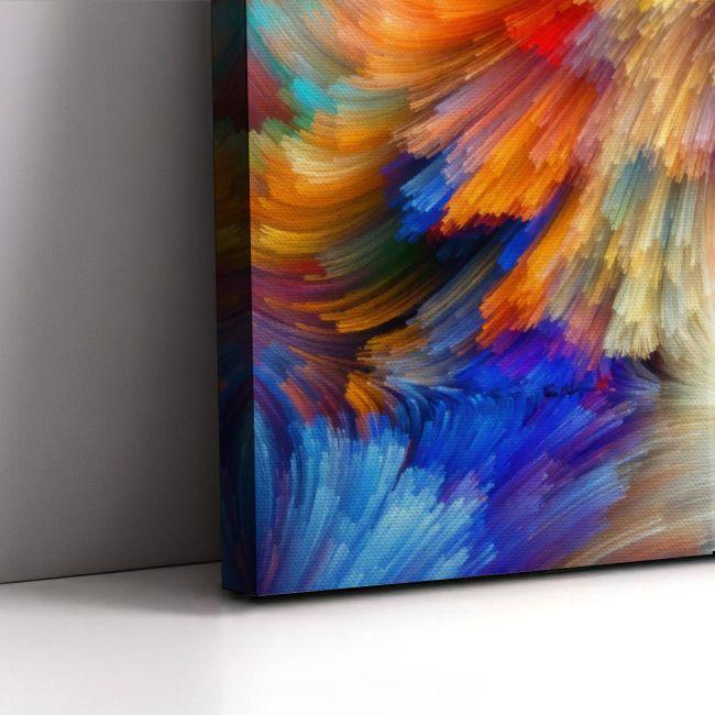 Πίνακας σε καμβά Color swirl