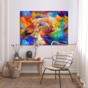 Canvas print Color swirl