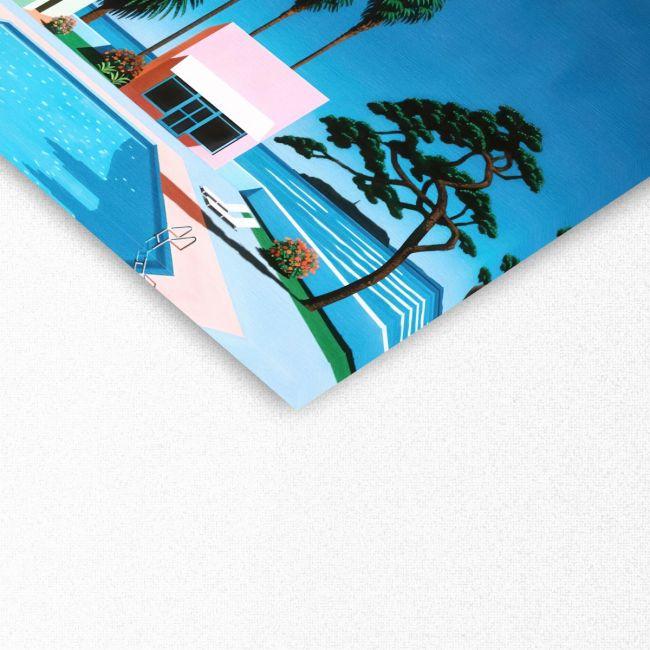 Canvas print Pacific breeze,reart (original Nagai H.), reproduction