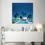 Canvas print Pacific breeze,reart (original Nagai H.), reproduction