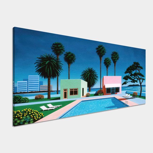 Canvas print Pacific breeze, reart (original Nagai Hiroshi)