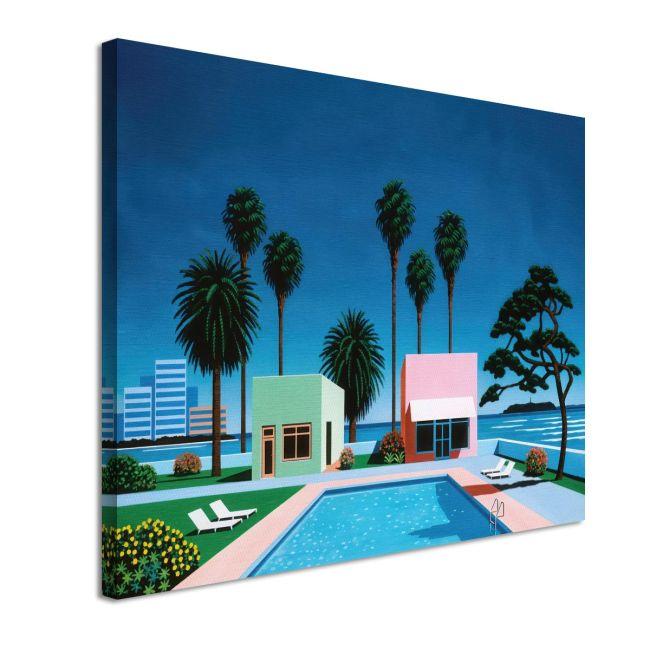 Canvas print Pacific breeze, reart (original Nagai Hiroshi)