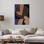 Canvas print Love reart, (original Moralis), reproduction