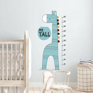 Mr Tall height stickers