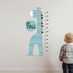 Mr Tall height stickers