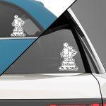 Baby car sticker Baby stroller on Board