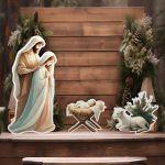 Wooden figures, Nativity of Jesus art 3