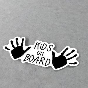 Car sticker Dog On Board 2