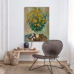 Canvas print Artichoke flowers, Monet C.