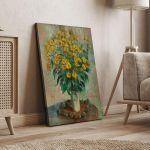 Πίνακας ζωγραφικής Artichoke flowers, Monet C.