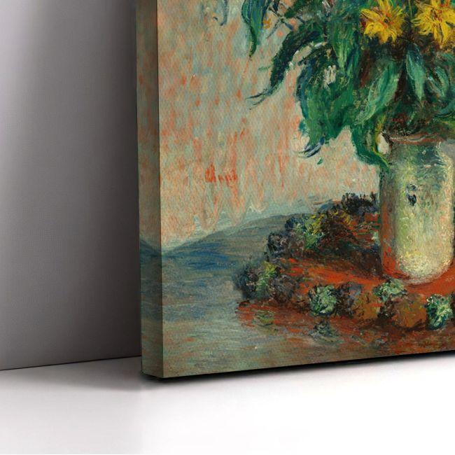Canvas print Artichoke flowers, Monet C.